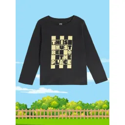 MINIKLUB Kids Grey Printed Full Sleeves T-Shirt-picture-20