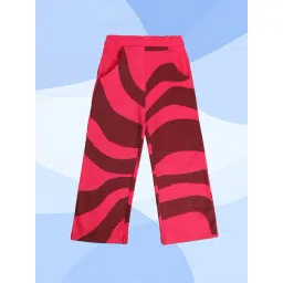 MINIKLUB Kids Maroon Graphic Print Pants-picture-11