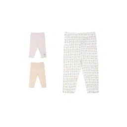 MINIKLUB Kids Multicolor Cotton Printed Capri (Pack of 3)-picture-13