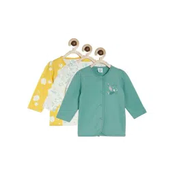 MINIKLUB Kids Multicolor Cotton Printed Full Sleeves Shirt (Pack of 3)-picture-28