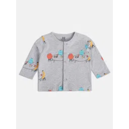 MINIKLUB Kids Multicolor Printed Full Sleeves Shirt (Pack Of 3) image 3