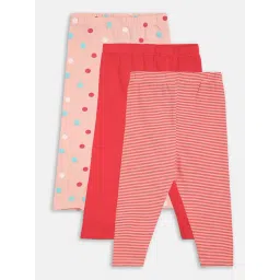 MINIKLUB Kids Multicolor Printed Leggings (Pack Of 3)-picture-19
