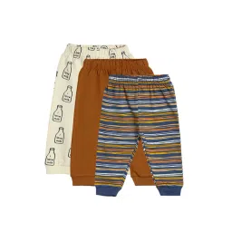 MINIKLUB Kids Multicolor Printed Pants (Pack Of 3)-picture-26