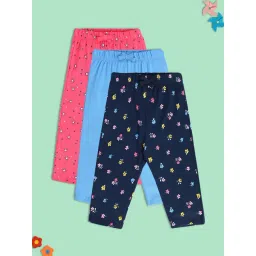 MINIKLUB Kids Multicolor Printed Pants (Pack Of 3)-picture-12