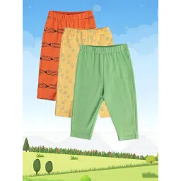 MINIKLUB Kids Multicolor Printed Pants (Pack Of 3)-picture-32