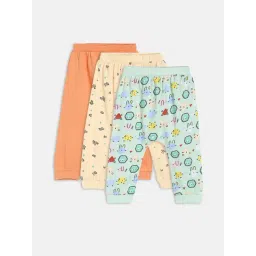 MINIKLUB Kids Multicolor Printed Pants (Pack Of 3)-picture-14