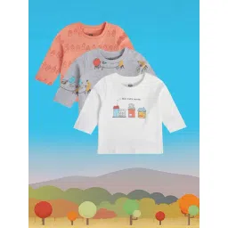 MINIKLUB Kids Multicolor Printed T-Shirt (Pack Of 3)-picture-31