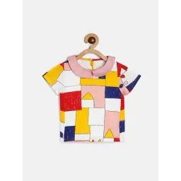 MINIKLUB Kids Multicolor Printed Top-picture-14