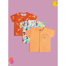 MINIKLUB Kids Multicolor Printed Top (Pack of 3)-picture-26