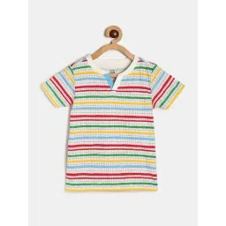 MINIKLUB Kids Multicolor Striped T-Shirt-picture-25