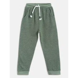 MINIKLUB Kids Olive Solid Joggers-picture-27