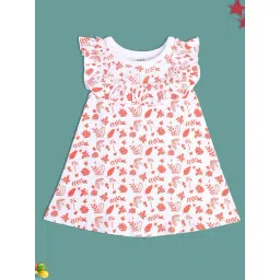 MINIKLUB Kids Orange Printed Dress-picture-36