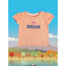 MINIKLUB Kids Orange Printed Top-picture-37