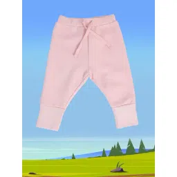 MINIKLUB Kids Peach Solid Joggers-picture-42