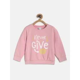 MINIKLUB Kids Pink Printed Full Sleeves Sweatshirt-picture-47