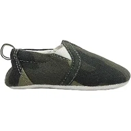 miniklub Mini Klub Boys Green Woven Design Slip-On Sneakers-picture-12