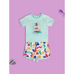 MINIKLUB Multi Baby Boys Short Sleeve Top And Bottom-picture-25