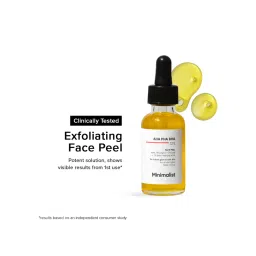 Minimalist 25% AHA + 5% PHA + 2% BHA Exfoliating Peel Solution For Instant Glow & Soft Skin-picture-12