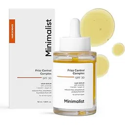 Minimalist SPF 30 Hair Serum for Frizzy Hair With Keratin, Argan Oil & Ceramides | Heat Protection, Smoothens & Protects From UV | Lightweight Leave-In for Women & Men | 50 ml-picture-46