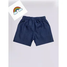 Mininest Unisex Kids Outdoor Denim Shorts-picture-51