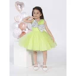 Ministitch Girls Bow Fit & Flare Dress-picture-30