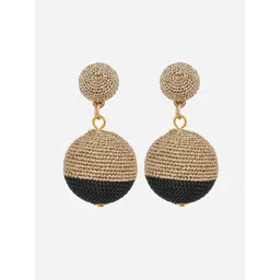 MINJI AND CO. 18k Gold-Plated Spherical Drop Earrings-picture-26