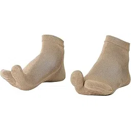 Mint & Oak Unisex Two-Toe Grip Socks Anti-Slip Socks for Yoga, Pilates, Home & Elderly Use | Non-Skid Sole for Fall Prevention | Breathable & Stretch Fit-picture-18