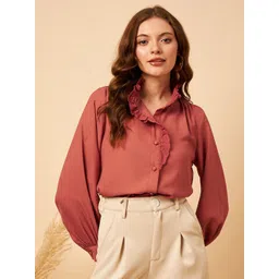 MINT STREET Classic Schiflli Casual Shirt-picture-40