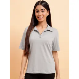 MINT STREET Polo Collar Short Sleeve Pure Cotton T-shirt-picture-11