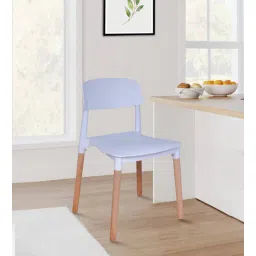 mintwud from pepperfry Maribella Cafe Chair In White Color-picture-35