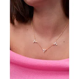 MINUTIAE Brass Gold-Plated Handcrafted Pendant Necklace-picture-19