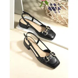 MIORAH Women Leather Block Sandals-picture-30