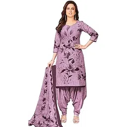 miraan Unstitched Printed Cotton Salwar Suit Dress Material For Women (SANRAN2381, Pink, Free Size)-picture-24