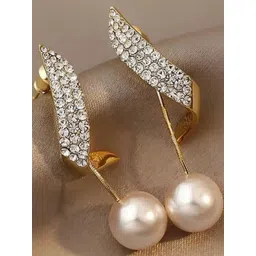 Miraclewood Women Gold Earrings-picture-41