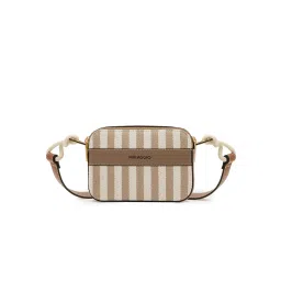 MIRAGGIO Beige Soleil Crossbody Sling Bag With Detachable Strap (M)-picture-11
