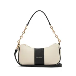 Miraggio Bella Ivory & Black Small Shoulder Handbag-picture-47