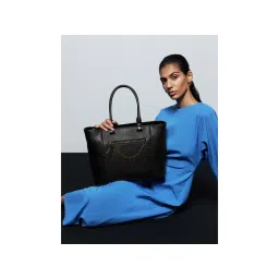 MIRAGGIO Black Kris Medium Tote Bag-picture-22