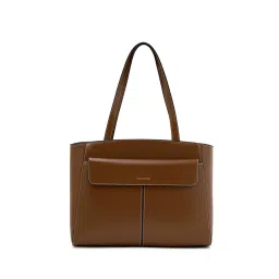 MIRAGGIO Brown Milenna 14 Inch Laptop Tote Bag (Large)-image-17