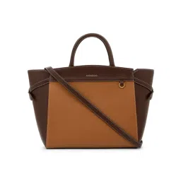 Miraggio Brown Tote Handbag-image-0
