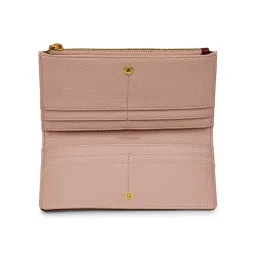 Miraggio Carmen Wine Textured Medium Bi-Fold Wallet image 3