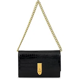 miraggio Croc-Textured Mila Shoulder Clutch for Women-picture-26