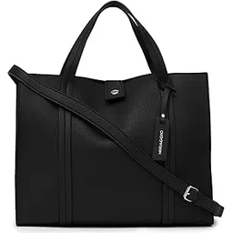 miraggio Grace Solid Tote Bag for Women with Adjustable & Detachable Sling Strap | Fits Upto 13" Laptop | Tote Bags for Women For Office Use, Work-picture-34