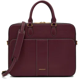miraggio Men & Women Maroon Messenger Bag-picture-34