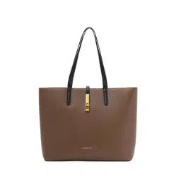 Miraggio Sabine Brown Large Leather Tote-image-22