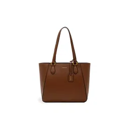 MIRAGGIO Women Brown Textured Cali Tote Bag (L)-picture-38