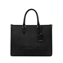 miraggio Women Typographic Print Tote Bag-picture-41