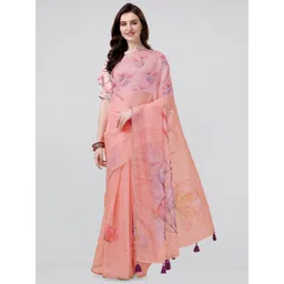 MIRCHI FASHION Floral Organza Saree-picture-29