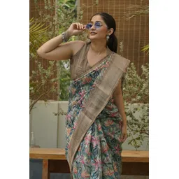 MIRCHI FASHION Floral Saree-picture-26