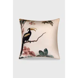 Mirooh Pink & Black Printed Velvet Cushions-picture-14