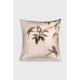 Mirooh Pink & Grey Printed Velvet Cushions-picture-15
